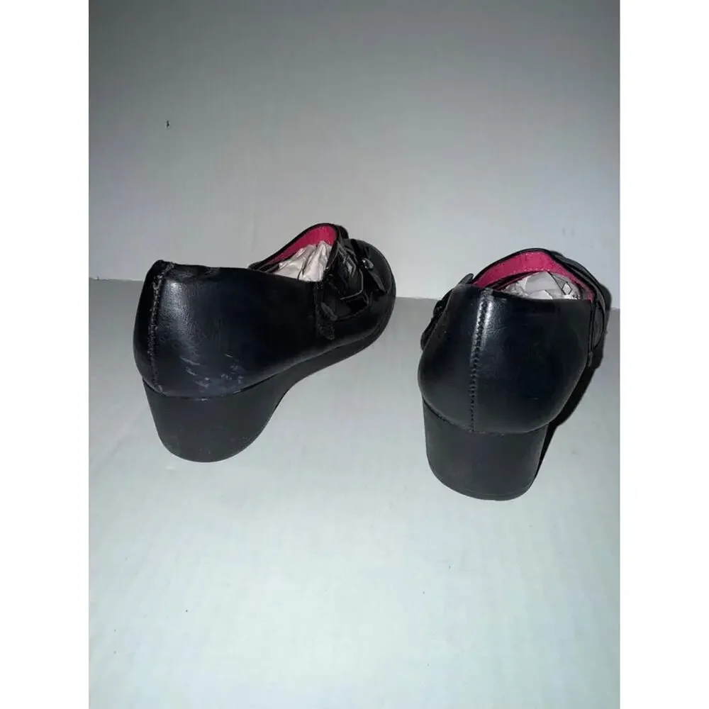 Curfew Girl Black Mary Jane kids Shoes SZ 1
